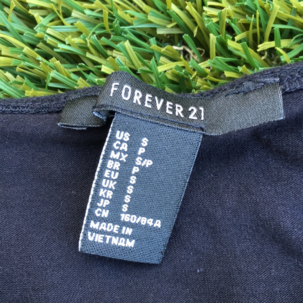 EUC Forever 21 Sweetheart Neckline Crop Top - Picture 3 of 3